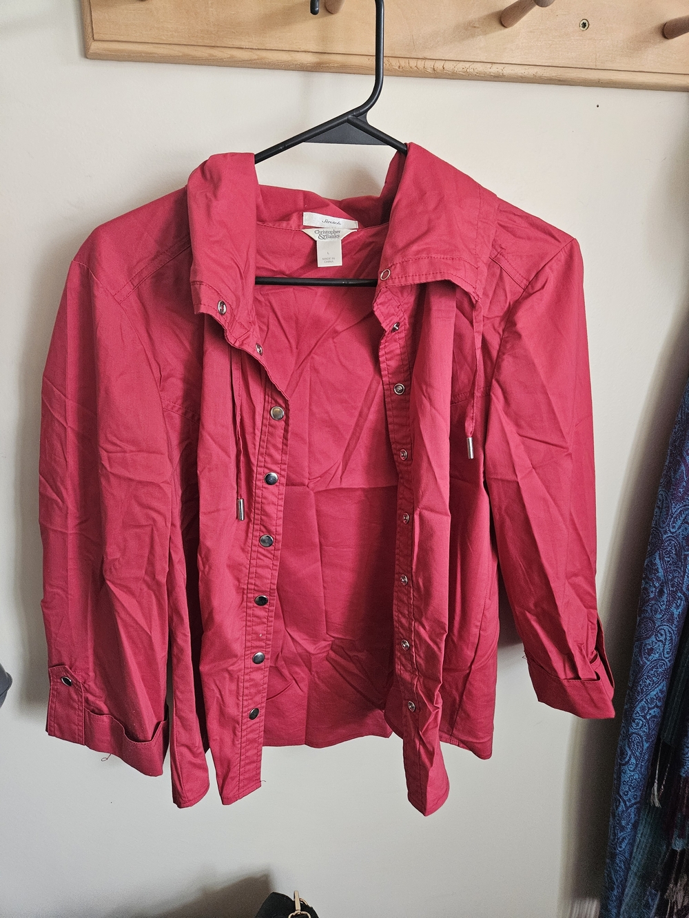 Christopher & Banks Pink Stretch Jacket